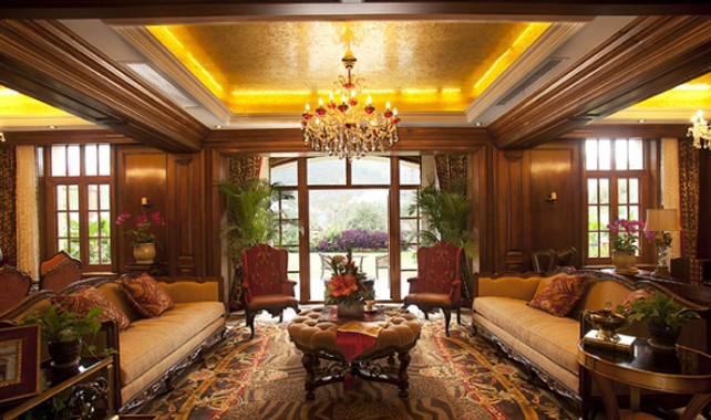 致高別墅軟裝用法式浪漫氣息帶你度過(guò)冰冷的冬季